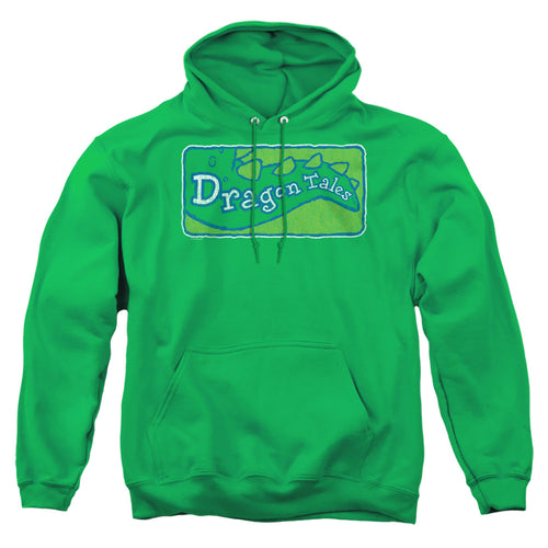 Dragon Tales Logo Distressed Pullover Hoodie