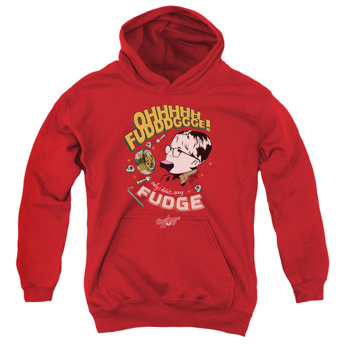 A Christmas Story Fudge Youth Hoodie