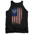 Superman Old Glory Shield Tank Top