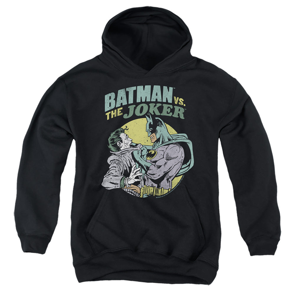 Batman vs. The Joker on Black Youth Hoodie