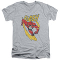 Justice League Lightning Trail V-Neck T-Shirt