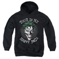 Batman Maniacal Spiral Youth Hoodie