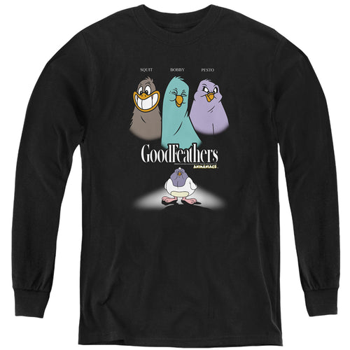 Animaniacs Goodfeathers Youth Long Sleeve T-Shirt