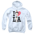 Betty Boop I Heart La Youth Hoodie