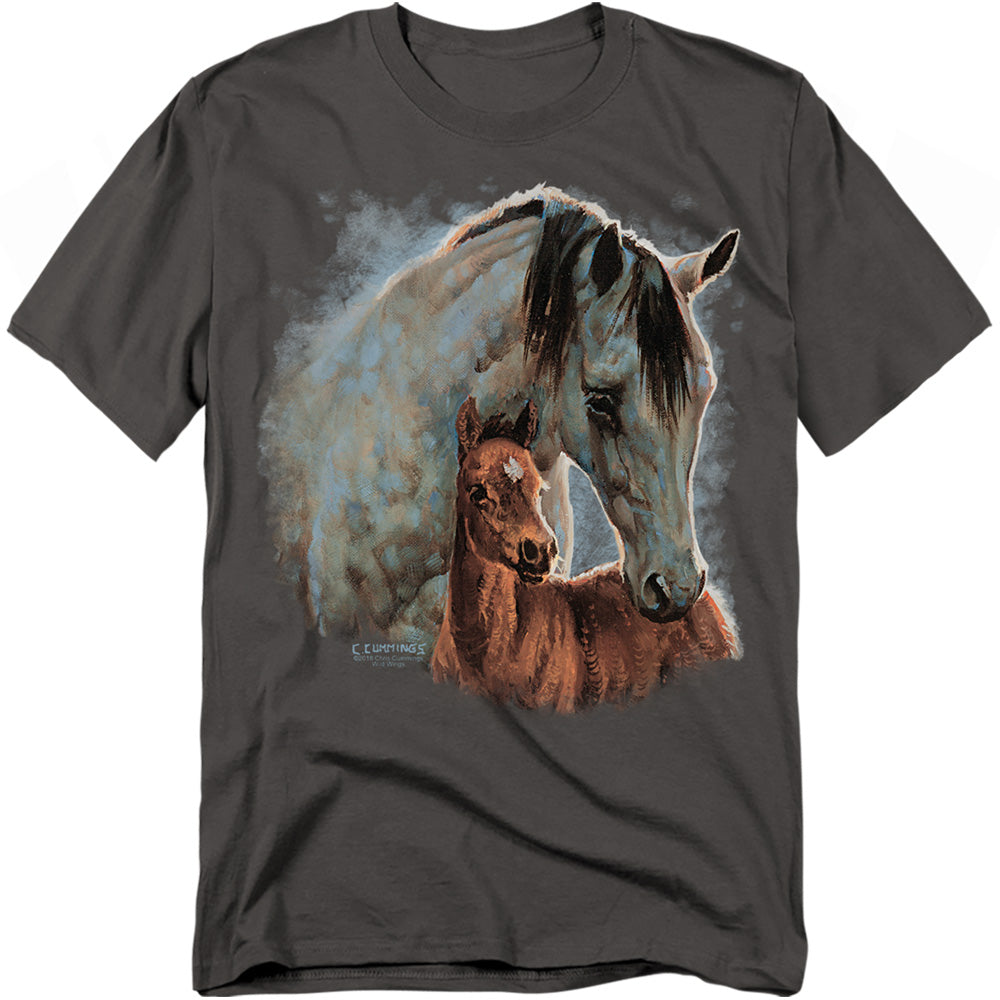 Wild Wings Painted Horses T-Shirt