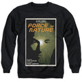 Star Trek Force of Nature Black Crewneck Sweatshirt