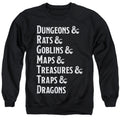 Dungeons & Dragons Dungeon List Crewneck Sweatshirt