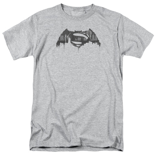 Batman v Superman Cityscape Logo T-Shirt