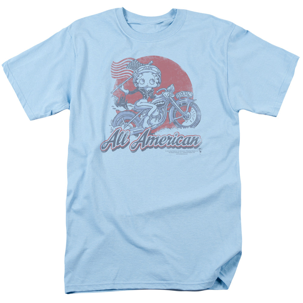 Betty Boop All American Biker T-Shirt