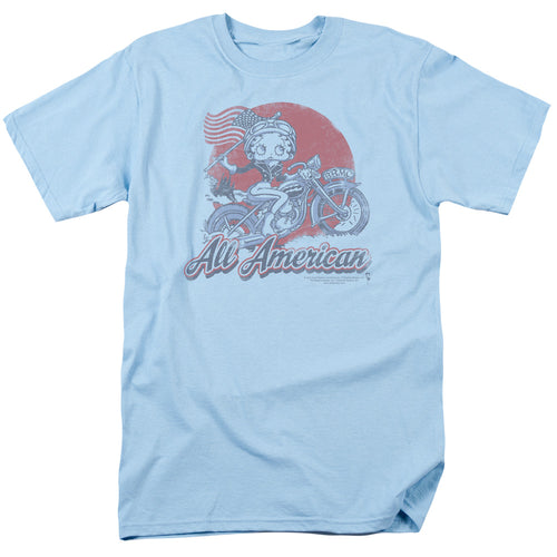 Betty Boop All American Biker T-Shirt