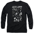 Justice League Pushing Forward Long Sleeve T-Shirt