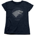 Game of Thrones Stark Burst Sigils Womens T-Shirt