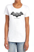 Batman Gotham Shield Womens T-Shirt