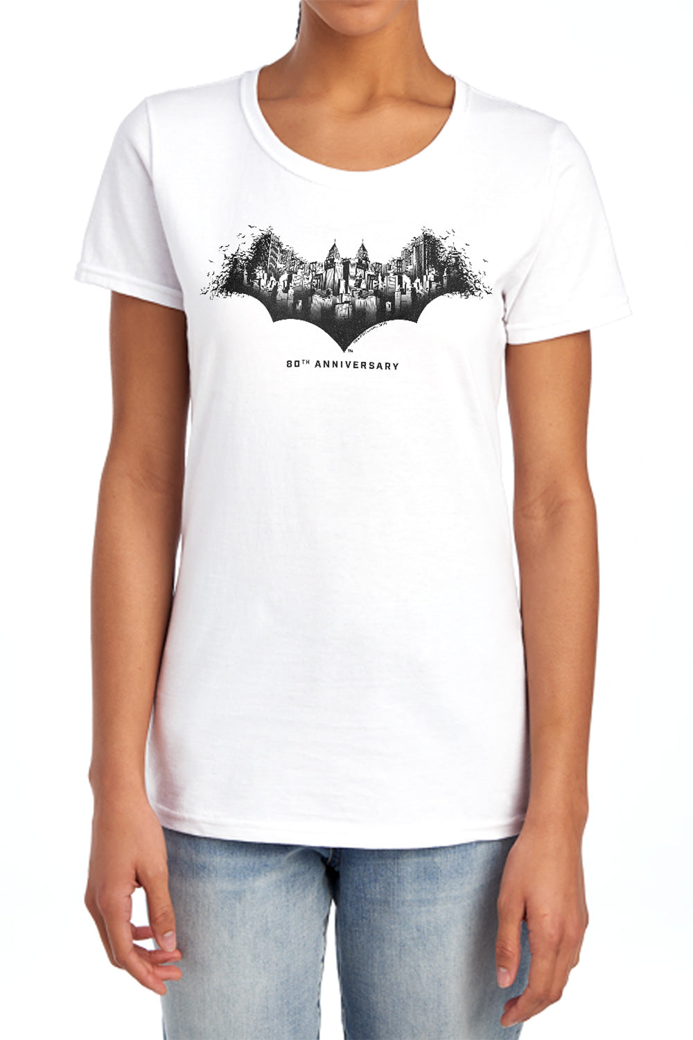 Batman Gotham Shield Womens T-Shirt