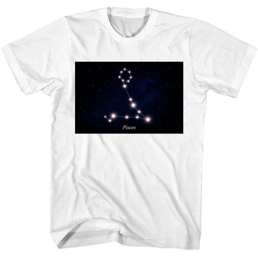 Pisces Stars White
