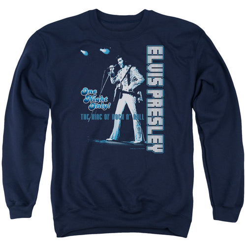 Elvis Presley One Night Only Crewneck Sweatshirt