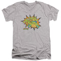 Teenage Mutant Ninja Turtles Funny Face Turtles V-Neck T-Shirt