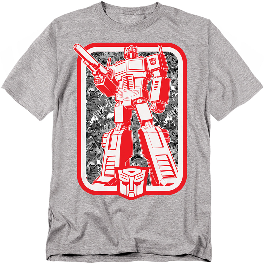 Transformers Optimus Prime Panel T-Shirt