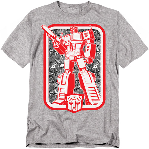 Transformers Optimus Prime Panel T-Shirt
