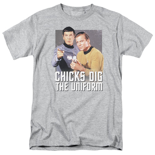 Star Trek Chicks Dig the Uniform T-Shirt