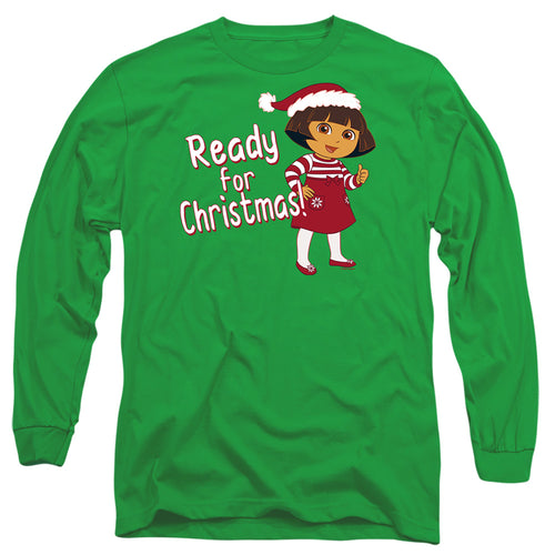 Dora the Explorer Dora Ready For The Holidays Long Sleeve T-Shirt