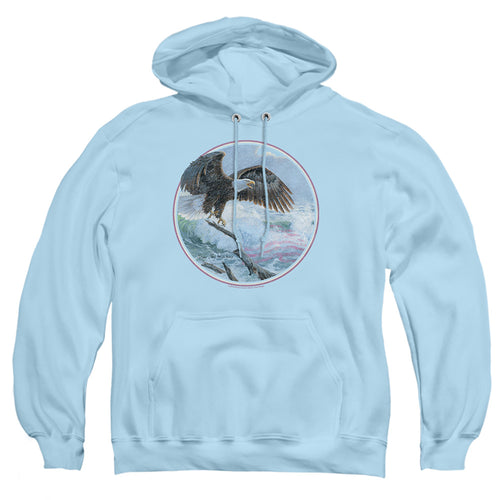 Wild Wings Wild Glory Bald Eagle Pullover Hoodie