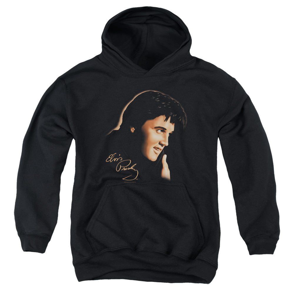 Elvis Presley Warm Portrait Youth Hoodie