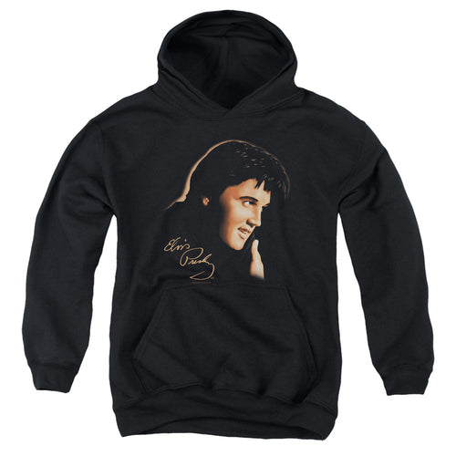 Elvis Presley Warm Portrait Youth Hoodie