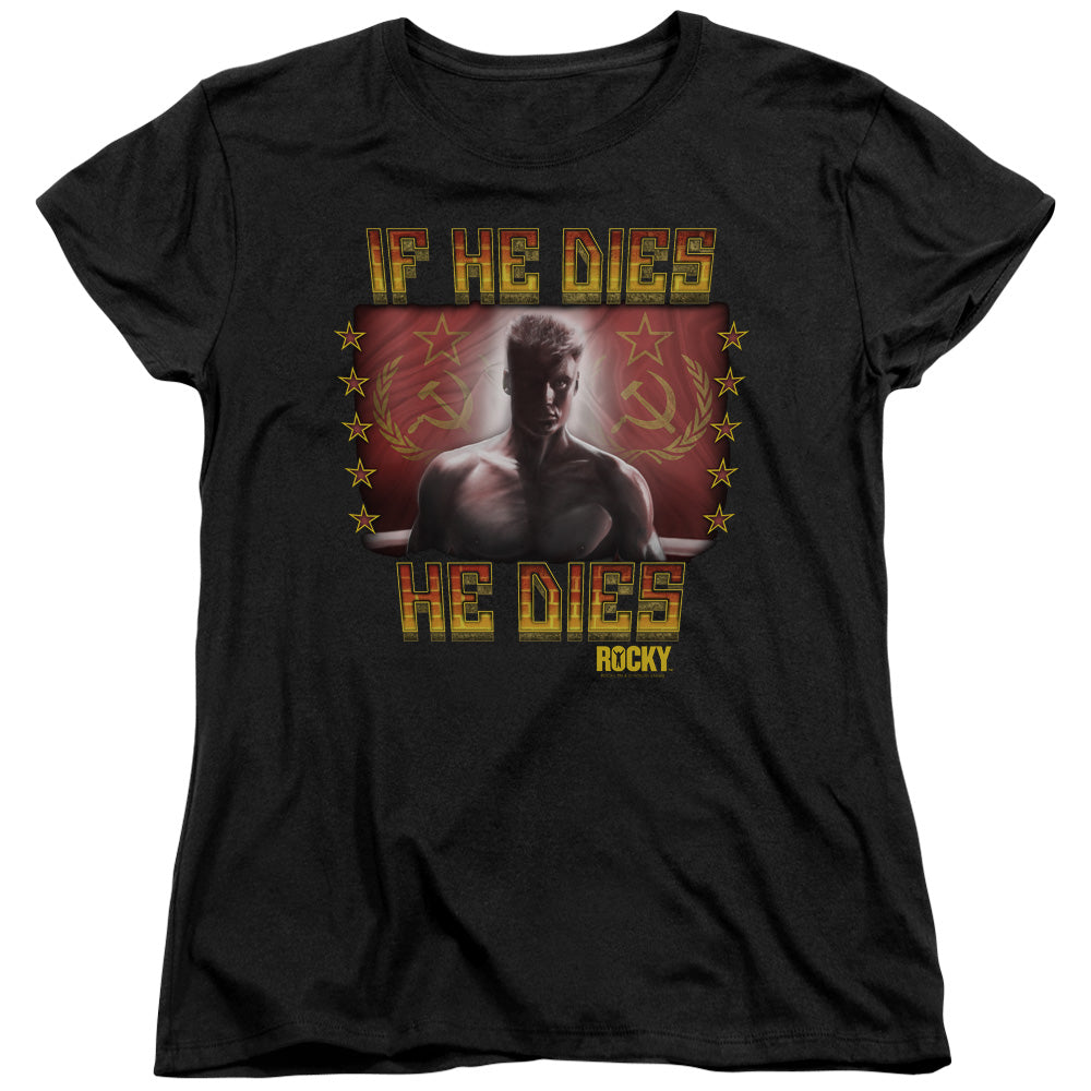 Rocky Condolences Womens T-Shirt