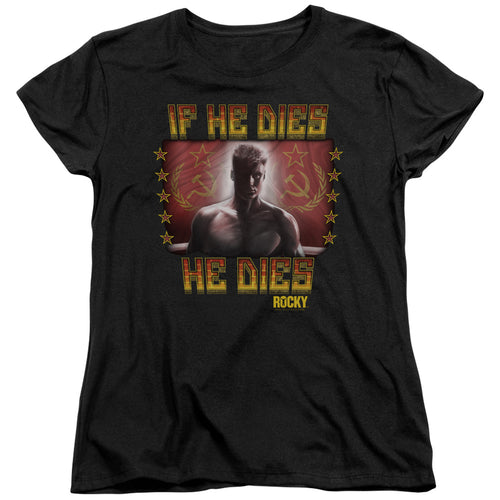 Rocky Condolences Womens T-Shirt