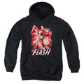 Justice League Flash Red & Gray Youth Hoodie