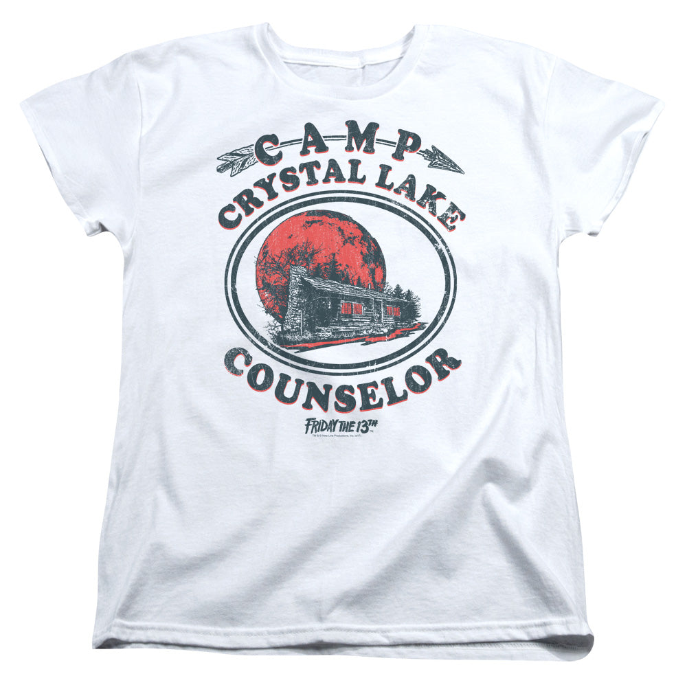 Friday the 13th Camp Counselor Womens T-Shirt