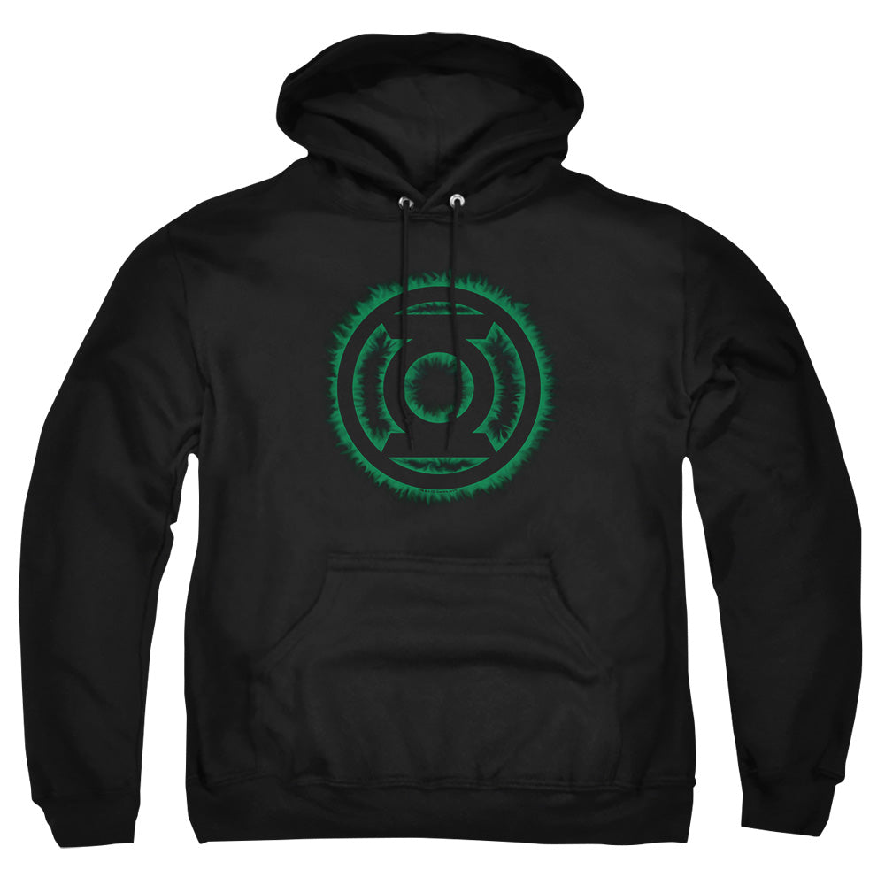 Green Lantern Green Flame Logo Pullover Hoodie
