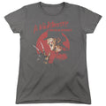 A Nightmare on Elm Street Freddy Circle Womens T-Shirt