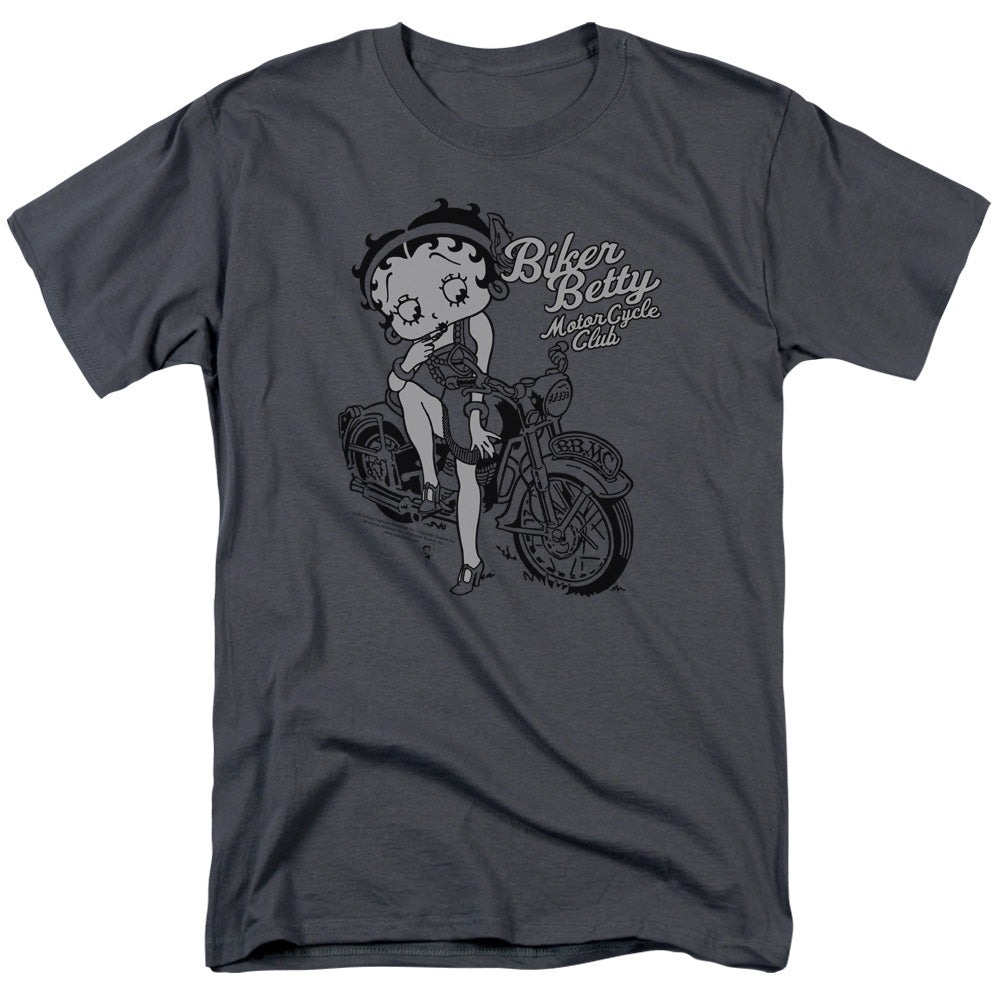 Betty Boop Biker Betty Motorcycle Club T-Shirt