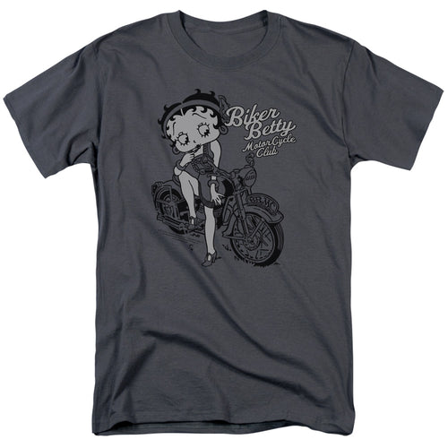 Betty Boop Biker Betty Motorcycle Club T-Shirt