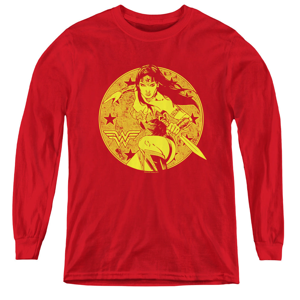 Wonder Woman Young Wonder Youth Long Sleeve T-Shirt