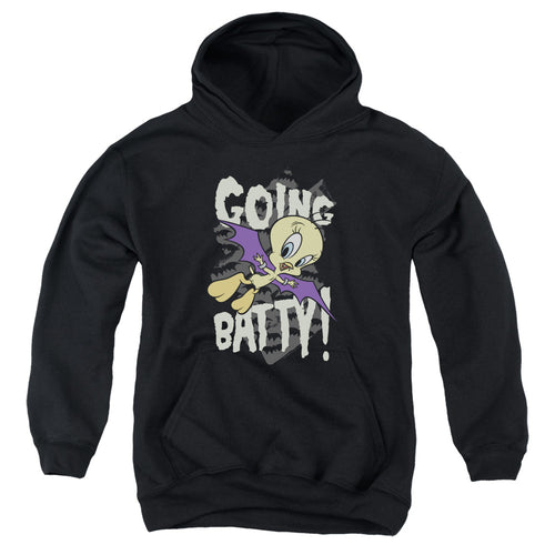 Looney Tunes Going Batty Youth Hoodie