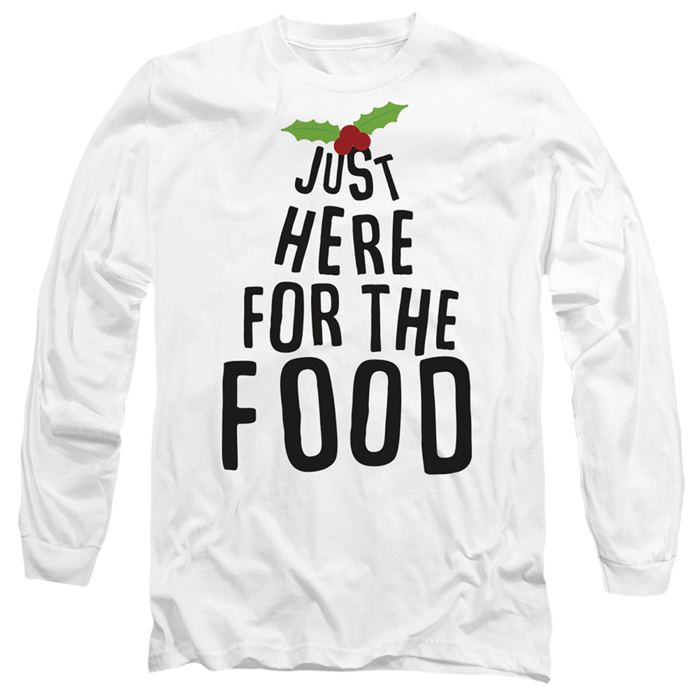 Christmas Just Here for the Food Long Sleeve T-Shirt