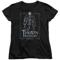 The Hobbit Thorin Stare Womens T-Shirt