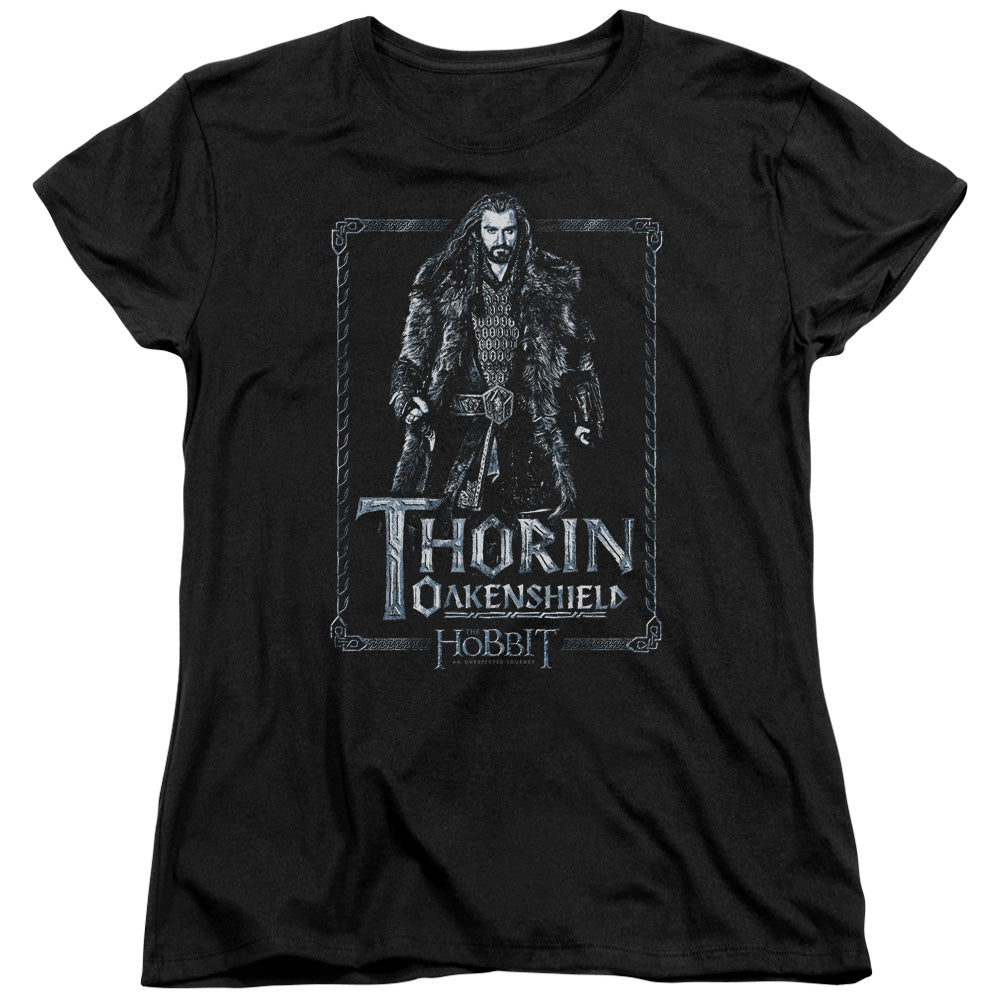 The Hobbit Thorin Stare Womens T-Shirt
