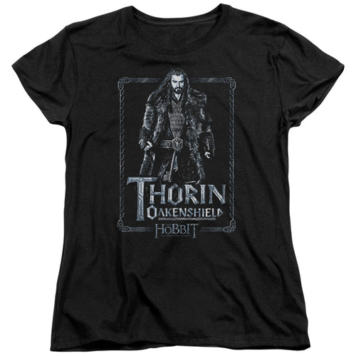 The Hobbit Thorin Stare Womens T-Shirt