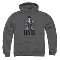 Elvis Presley Leather Pullover Hoodie