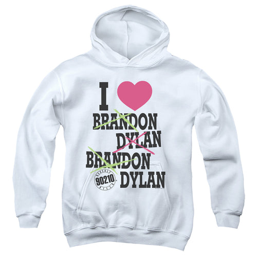 Beverly Hills 90210 I Heart Brandon Dylan Youth Hoodie