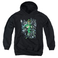 Green Lantern Surrounded By Death Youth Hoodie