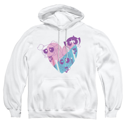 The Powerpuff Girls Pastel Heart Pullover Hoodie