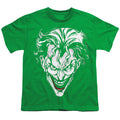 The Batman Joker Red on Green Youth/Toddler T-Shirt