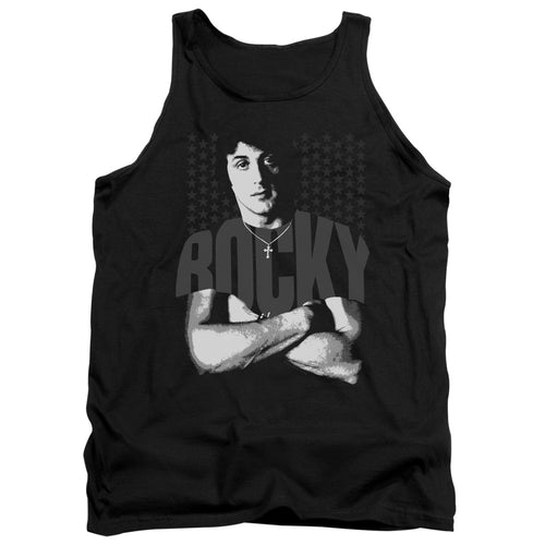 Rocky Arms Crossed Tank Top
