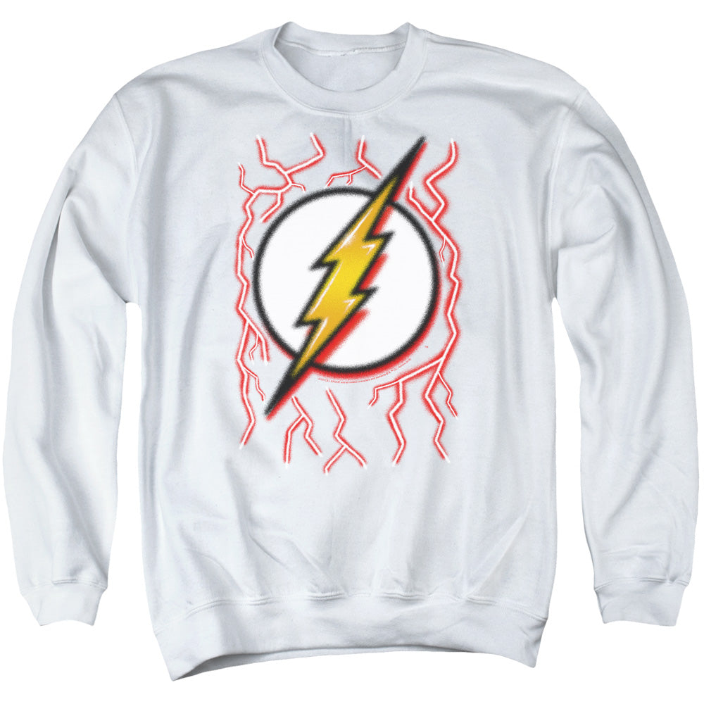 The Flash Airbrush Bolt Crewneck Sweatshirt