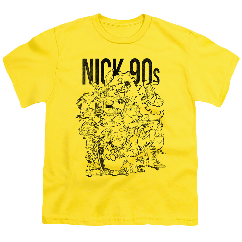 Nickelodeon 90s Line Art Youth/Toddler T-Shirt